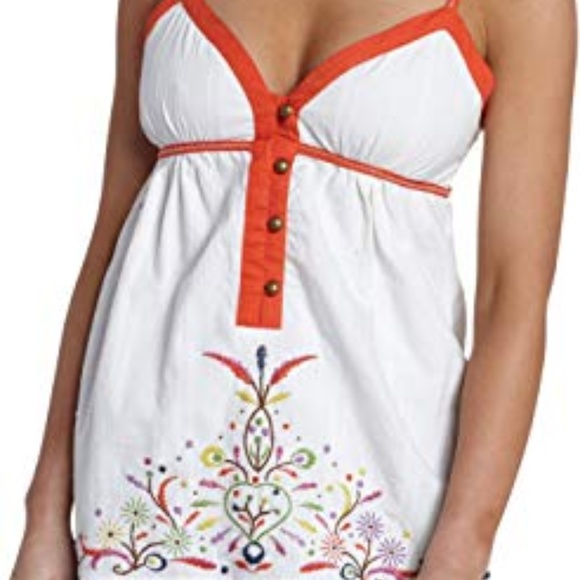 Roxy Tops - EUC Roxy Embroidered Tank Top